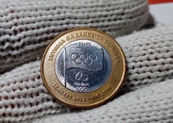 Moeda de 1 Real mais valiosa das OLIMPÍADAS