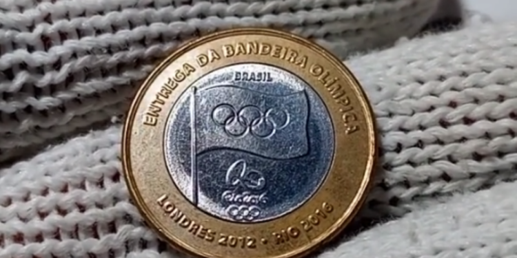 Moeda de 1 Real mais valiosa das OLIMPÍADAS