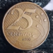Moeda Rara de 25 centavos é cobiçada pelos colecionadores