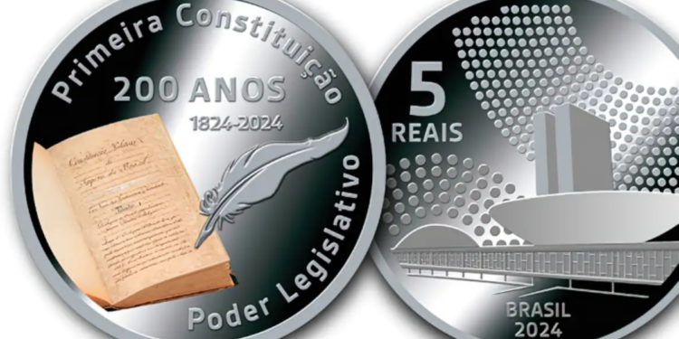 Moeda Comemorativa de R$ 5 reais é lançada e se esgota em 6 HORAS