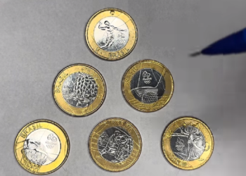 6 moedas mais valiosas olimpíadas