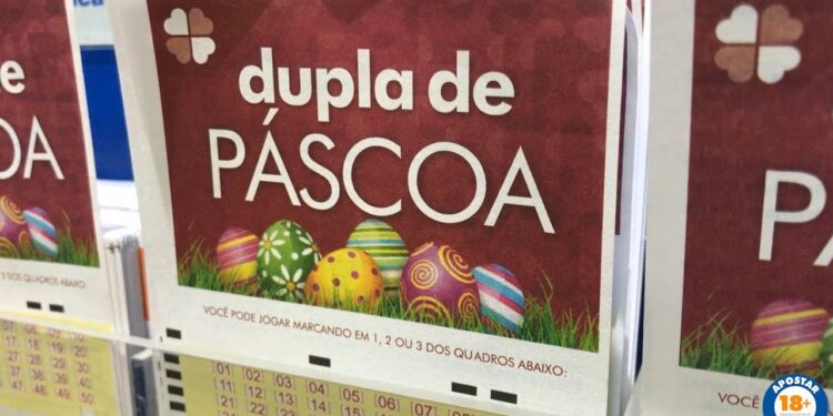 Dupla Sena de Páscoa: Duas apostas dividem prêmio de R$ 37,5 MILHÕES