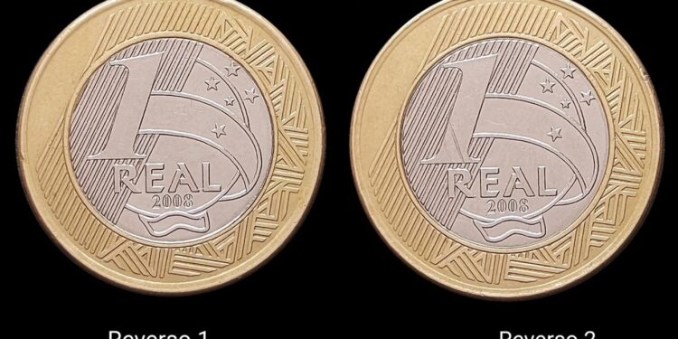 moeda rara de R$ 1 vale R$ 8 mil