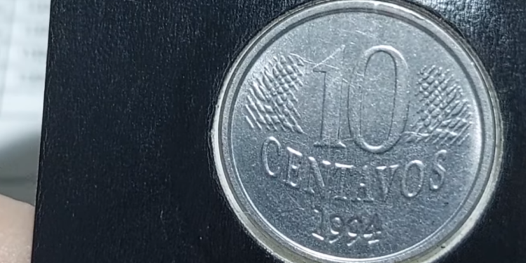 Por essa você não esperava: Moeda de 10 Centavos que vale uma nota!