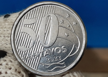 Colecionadores procuram Moeda de 50 Centavos de 1994 com a Letra ''P''