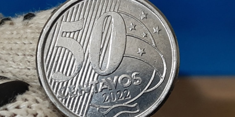 Colecionadores procuram Moeda de 50 Centavos de 1994 com a Letra ''P''