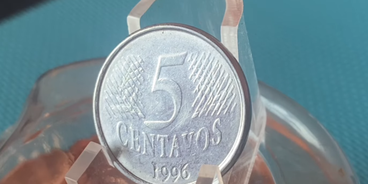 De olho no troco! Moeda de 5 Centavos pode valer mais de R$250