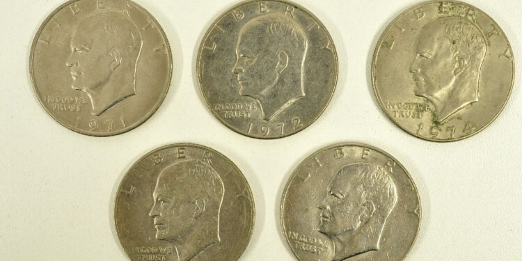 moeda rara dos Estados Unidos