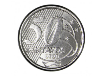 Essas duas moedas de 50 centavos de 2020 e 2021 possuem erros que as tornaram verdadeiros tesouros no mercado.