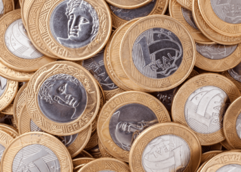 Você pode ganhar milhares de reais vendendo essas pequenas moedas de 1 real das Olimpíadas.