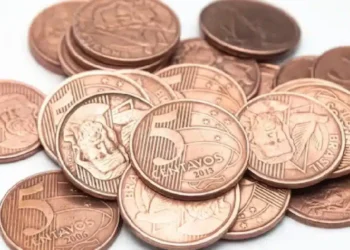 3 moedas de 5 centavos raras