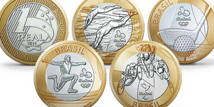 Moedas das Olimpíadas com erro 'bobo' valem até R$ 500 no país