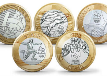 Você tem moedas do BASQUETE OLÍMPICO? Confira os valores ATUALIZADOS