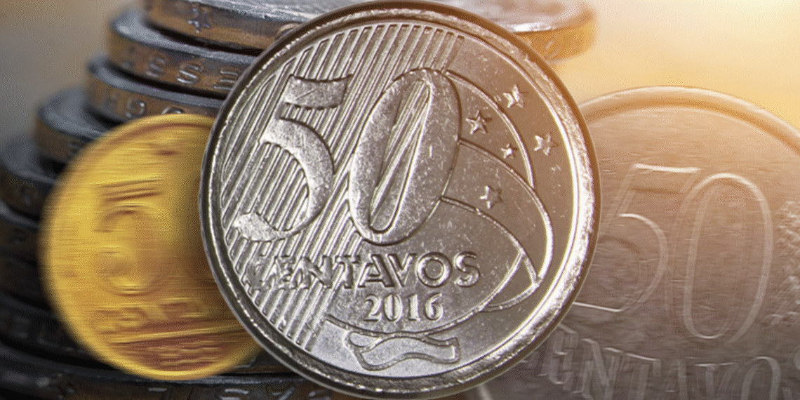 Moeda RARA de 10 centavos vale R$ 1.500